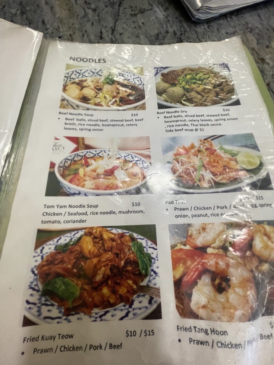 Menu Thai Noodle House-8